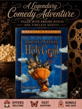 Monty Python And The Holy Grail Special Edition 2 Disc DVD Complete